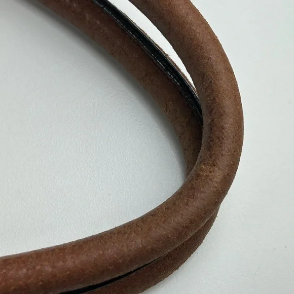 FALOR FRIENZE ITALIAN HANDWOVEN LEATHER WEAVE PURSE - Picture 6 of 15